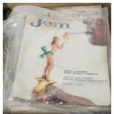 (DL) flat of old arts & decoration, art magazines