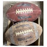 (DL) Wilson Footballs