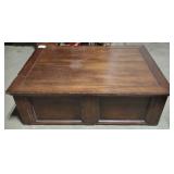 (DL) Mahogany Chest 42" L x 27" W x 14.5" H