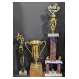 (DL) Trophies. T.O.S. Most Rep Theme 2018,