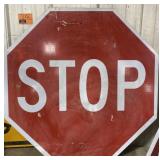 (DL) Traffic Stop Sign 30"x30"