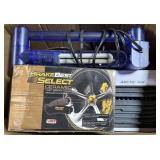 (DL) Box lot including Ceramic Disc Brakes, Desk