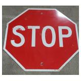 (DL) Metal Sign, STOP (30"×30")