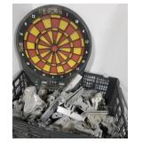 (DL) Lot of fixed flat street name cross brackets,