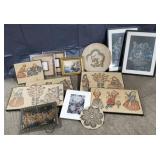 (DL) Lot of framed art, unframed prints and