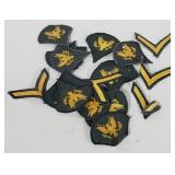 (DL) military patches