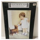 (AA) Thin Metal Guimonn Collector signs measures