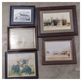 (AB) Lot of historical photographs and prints.