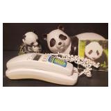 Panda Porcelain Figures Coasters Southwestern Bell