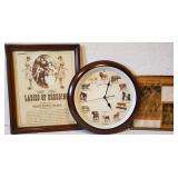 Lot of wall hanging decor, Ladies of Breeding 12