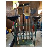 Garage tools and rack all for one money