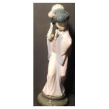 Lladro Geisha Figurine 11.5" Tall
