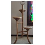 Wicker Plant Stand approx 3