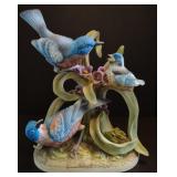 Ceramic Bluebird by Andrea approx 8" x 10"