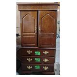 Jewelry Stand approx 22" x 16" x  43"- Contents