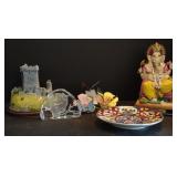 Blarney Castle Music Box, Ceramic Butterfly