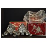 Silverplated Leonard Pair of Spoon/Fork & Knife