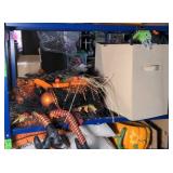 Contents of shelf w/ various Halloween