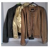 Lot of 3 boutique coats women