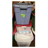 3 Totes of Holiday Decorations *bidding 1x3