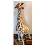 Large Plush Animal Giraffe From Melissa & Doug.