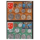(2) Turkish Lira Sets