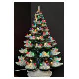 Vintage Ceramic light up tree