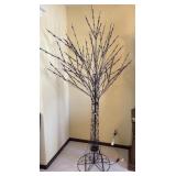 Wire Light up tree (measures approximately 7ft