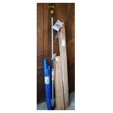 Lot of boxes outdoor umbrella, beach umbrella,