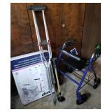 Free standing toliet safety frame in box, set of