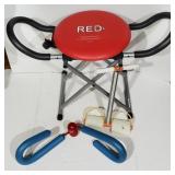 Lot of excercise equipment, RED Fitness XL