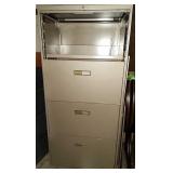 Large file cabinet 65"tall 30" across 18" deep