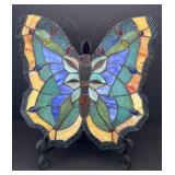 Stained Glass Light up Butterfly decorative wall