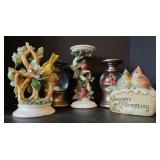 Bird Decor approx 5" - 10"H