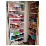 Large lot of various Tupperware, plastic