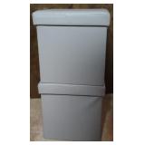 Ottomans w/ Storage approx 15" x 15"