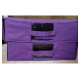 Storage Bins approx 24" x 14" x 7"