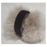 Fox Fur Earmuffs Fourrures Starlight Furs One-Size