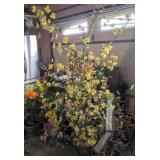 Lot of Various Faux plants and trees