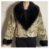 Donna Salyers Fabulous Furs Faux Fur Coat (SizeXL)