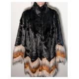 Donna Salyers Fabulous Furs 100% Faux Fur Coat