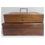 Wood Jewelry Boxes Felt Interior