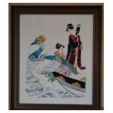 Embroidered Artwork approx 18.5" x 22"