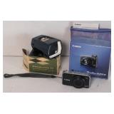 Canon PowerShot SX210 IS digital camera w/ vtg.