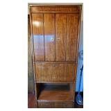 Drexel armoire style secretary desk, 31 3/8" W x