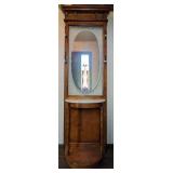 Vtg Hall Tree from Pulaski Furniture Corp w/