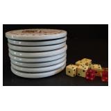 Playing Card Coasters & Dice