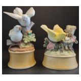 Ceramic Bird Music Boxes