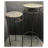 Decorative Metal Plant Stand.  Bidding  on one