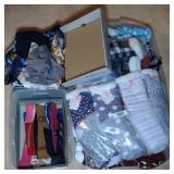 Lot of Fuzzy Socks, Underwear, & Belts